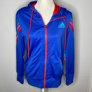 Adidas Zip Up Hoodie | Medium